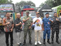Dandim 0418/Palembang Hadiri Pelepasan Bantuan Kemanusiaan untuk Aceh, Sumut dan Sumbar