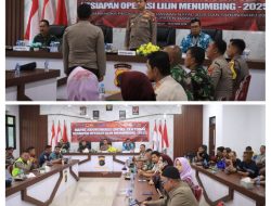 Polres Bangka Gelar Rapat Koordinasi Lintas Sektoral Kesiapan Operasi Lilin Menumbing 2025