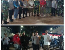 Kapolres Basel Bersama Dandim 0432 Basel Cek Pengamanan Malam Natal 2025 di Gereja Toboali