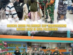 Babinsa Kodim 0418/Palembang Siap Amankan Nataru 2026 di Kota Palembang