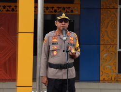 Kapolresta Pangkalpinang Ajak Seluruh Personel Polres Jaga Keamanan Jelang Malam Tahun Baru 2026