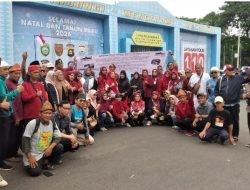 Ratusan Masyarakat Palembang  Bagikan 289 Telok Abang di  Simpang  Lima Lampu Merah DPRD Sumsel, Desak Pemerintah  Daerah dan Pusat Hentikan Pembangunan Gedung  Tujuh Lantai di BKB