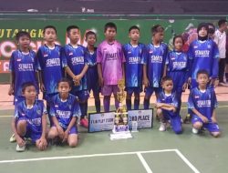 Sematir Futsal Academy Menang 3–2 atas R Academy, Raih Juara 3 U11 Liga AAFI 2025 Regional 1 Palembang