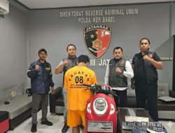 Tim Jatanras Polda Babel Tangkap Remaja Residivis Usai Curi Motor Di Bangka Tengah