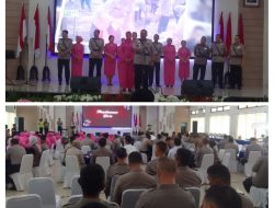 Pisah Sambut Sejumlah Pejabat Utama Polda Babel Digelar di Gedung Tribrata