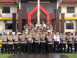 Kapolres Bangka Pimpin Upacara Hari Kesadaran Nasional