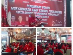 Ketua DPRD Babel H. Didit, Hadiri Musancab PDI Perjuangan Kabupaten Bangka di Tanjung Pesona