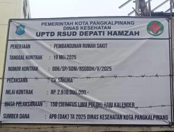 Diduga Abaikan K3, Proyek Pembangunan Gedung RSUD Depati Hamzah Pangkalpinang Jadi Sorotan
