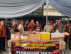 PAC Pemuda Pancasila Jakabaring Palembang Bagikan Ratusan Takjil,  Aksi Sosial di Bulan Suci Ramadan
