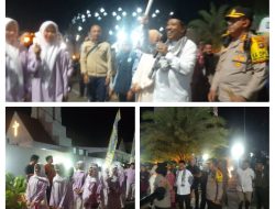 Walikota dan Kapolres Pangkalpinang Lepas Pawai Obor Sambut Idul Fitri 1447 H