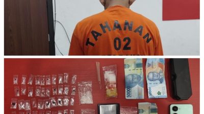 Sat Resnarkoba Polres Bangka Ungkap Kasus Narkotika, Amankan Satu Pelaku di Mendo Barat