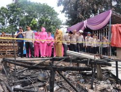 Kapolres Ogan Ilir Gerak Cepat Salurkan Bantuan dan Pendampingan Moril Sesuai Arahan Kapolda