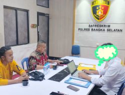 Aktivis Basel Rosidi Jalani Pemeriksaan di Polres Bangka Selatan, LBH Milenial Minta Pelaku Segera Ditangkap