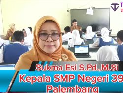SMP Negeri 39 Palembang Melaksanakan Gladi Test Kompetensi Akademik (TKA)