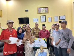 BAZNAS Kota Palembang Salurkan Bantuan untuk 16 Korban Kebakaran di Kertapati