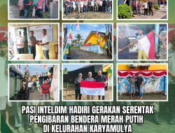 Gerakan Serentak Kibarkan Merah Putih di Karyamulya, Wujud Nyata Cinta Tanah Air