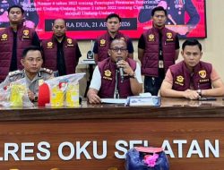 Pertalite Dicampur Pewarna, Polres OKU Selatan Bongkar Gudang Oplosan di Baturaja