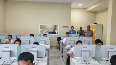 Sistem CAT Jamin Kesetaraan Peserta, Karo SDM Polda Sumsel Kawal Seleksi Bintara 2026