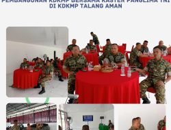 Kasdim 0418/Palembang Ikuti Rapat Evaluasi Percepatan Pembangunan KDKMP Secara Daring