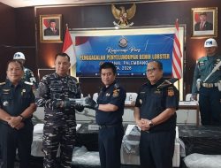 Lanal Palembang Gagalkan Penyelundupan BBL Senilai Rp14,4 Miliar