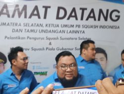 Resmi Dikukuhkan, Pengurus Baru Squash Sumsel Gas Pol Targetkan 50 Atlet Tembus Kejurnas 2026
