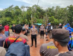 Polres Bangka Kembali Melaksanakan Penertiban Aktivitas Tambang Ilegal di Kawasan DAS Jade Bahrain