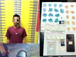 Polda Sumsel Amankan Ratusan Gram Narkoba di Sekayu, Satu Tersangka Ditahan