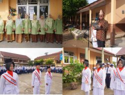 Guru-guru dan Siswa-siswi SMP Negeri 39 Palembang Melaksanakan Upacara Bendera Dalam Memperingati Hari Pendidikan Nasional Tahun 2026
