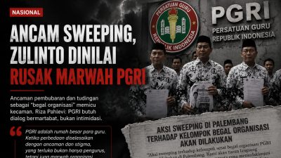 Diduga Ancam Sweeping, Zulinto Dinilai Rusak Marwah PGRI