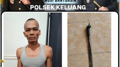 Kapolsek Keluang Pimpin Penangkapan Pelaku Pembunuhan Petani