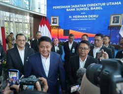 Muhammad Suryadi Resmi Pimpin Bank Sumsel Babel, Siap Perkuat Kepercayaan dan Transformasi Digital