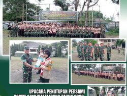 Upacara Penutupan Persami KKRI Kodim 0418/Palembang 2026, Cetak Generasi Muda Berkarakter dan Berjiwa Nasionalis