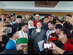 Saat Aksi Sempat Terjadi Ricu Di Sekretariat DPRD Kota Lubuklinggau