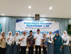Walikota Lubuklinggau Hadiri Penyerahan Program Beasiswa CSR