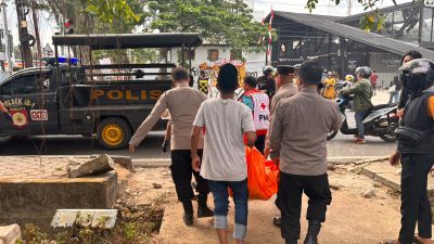 Ditemukan Orang Meninggal dunia di kawasan Simpang Kedaung