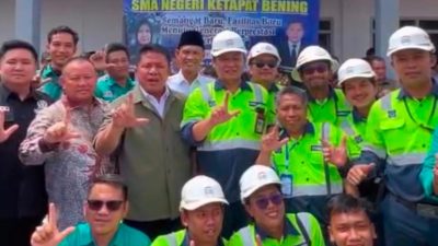 Herman Deru Resmikan SMA Negeri Ketapat Bening, PT GPU Tegaskan Komitmen Membangun SDM Unggul