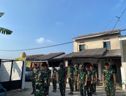 Apel Pagi Anggota Satgas TMMD Ke 129 Kodim 0418/Palembang,Cek kesiapan anggota untuk Pengerjaan sasaran hari ke-7