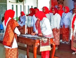 Bupati Mura Hadiri Pelantikan Perempuan Indonesia Maju