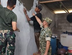 Wadan Satgas TMMD Ke-129 Kodim 0418/Palembang Tinjau lokasi Sumur Bor, RTLH dan Rehap Musholla
