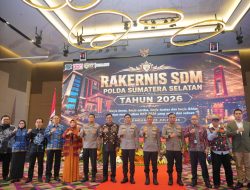 Rakernis SDM Polda Sumsel 2026 Dorong Transformasi Personel yang Adaptif dan Humanis