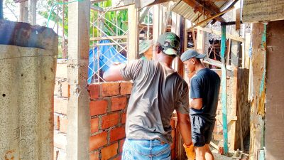Bukan Kaleng-kaleng! TNI Palembang Pastikan RTLH Warga Kokoh Hingga Sudut Terkecil