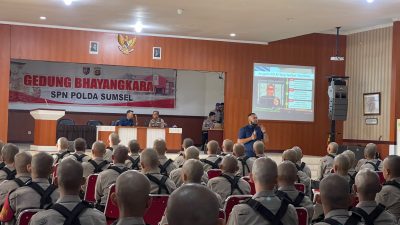 Cegah Paham IRET Sejak Dini, 131 Calon Bintara Polri SPN Polda Sumsel Ikuti Sosialisasi