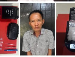 Polda Sumsel Kembali Gagalkan Peredaran Sabu, Pria 47 Tahun Ditangkap di Warkuk Ranau Selatan