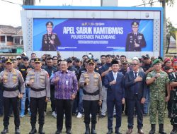Sabuk Kamtibmas Polrestabes Palembang, 672 Elemen Masyarakat Satukan Tekad Jaga Kamtibmas