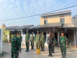 Apel Pagi Jadi Kunci Disiplin Kerja Prajurit TNI di TMMD ke-129 Kodim 0418/Palembang