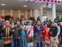 Sultan Palembang Darussalam Bersama Sejumlah Tokoh MAKN Hadiri Upacara HUT ke-81 Kemerdekaan RI di Istana Merdeka