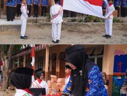 SMP Negeri 39 Palembang Merayakan HUT RI Ke 81 Tahun Dengan Upacara dan Potong Tumpeng