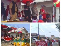 Kapolsek Mendo Barat Hadir di Panggung Kehormatan Pawai Karnaval HUT ke-81 RI