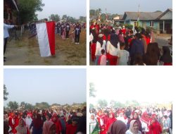Dirgahayu RI ke-81, Kepala Desa Pagarawan Ajak Masyarakat Ikuti Jalan Sehat