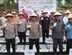 Kapolda Sumsel Akselerasi Program Ketahanan Pangan, Pagar Alam Siap Jadi Sentra Bawang Putih Nasional